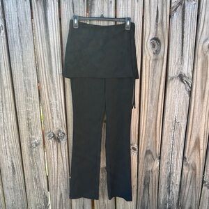 Future Collective Elegant Black Skirt Pants